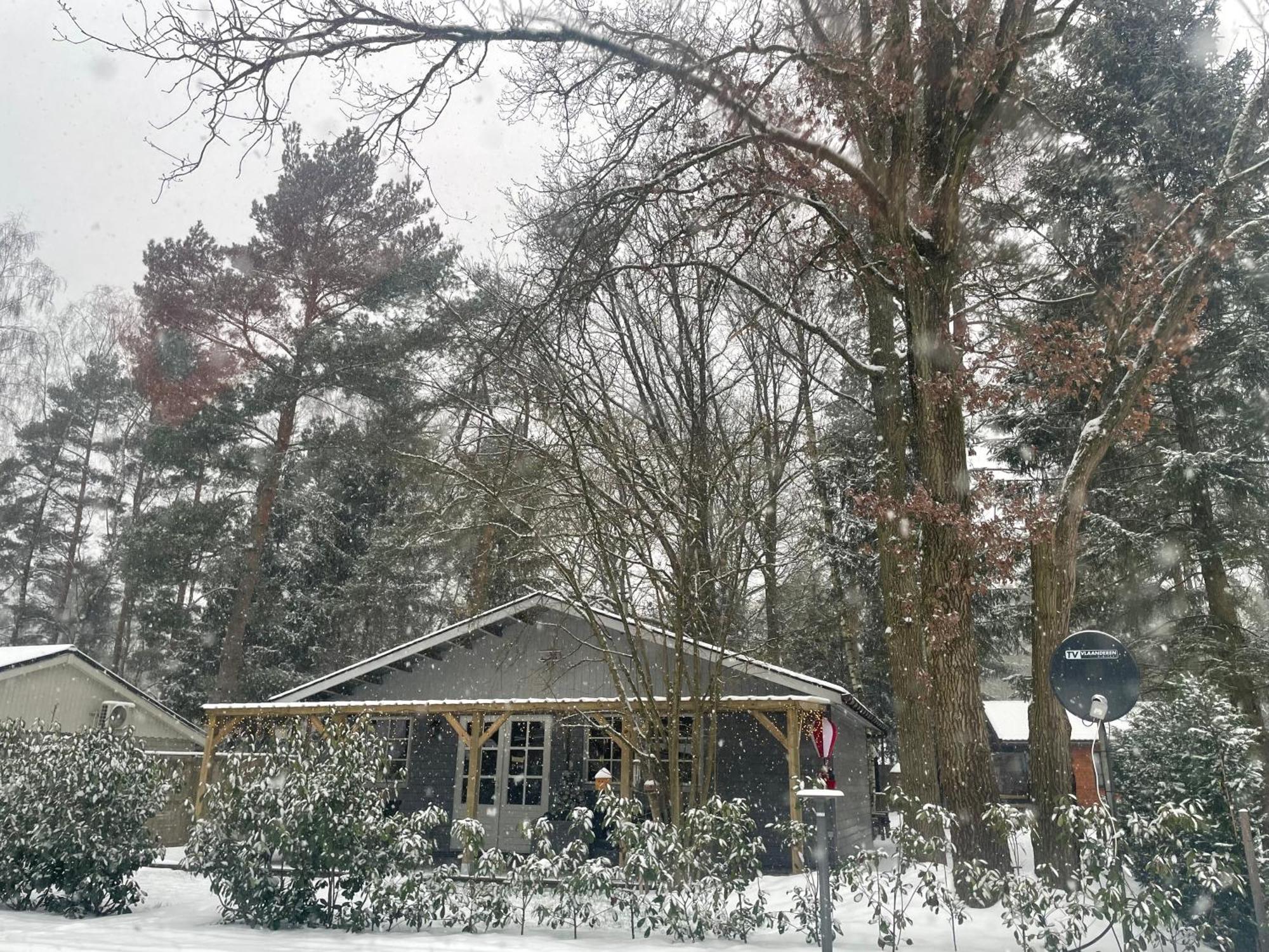 Chalet Sint-Hubertus Du Bois Zutendaal Exterior foto